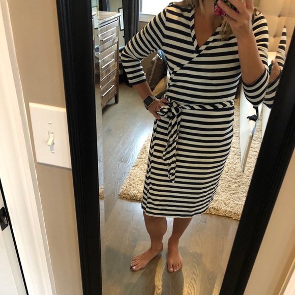 banana republic factory wrap dress